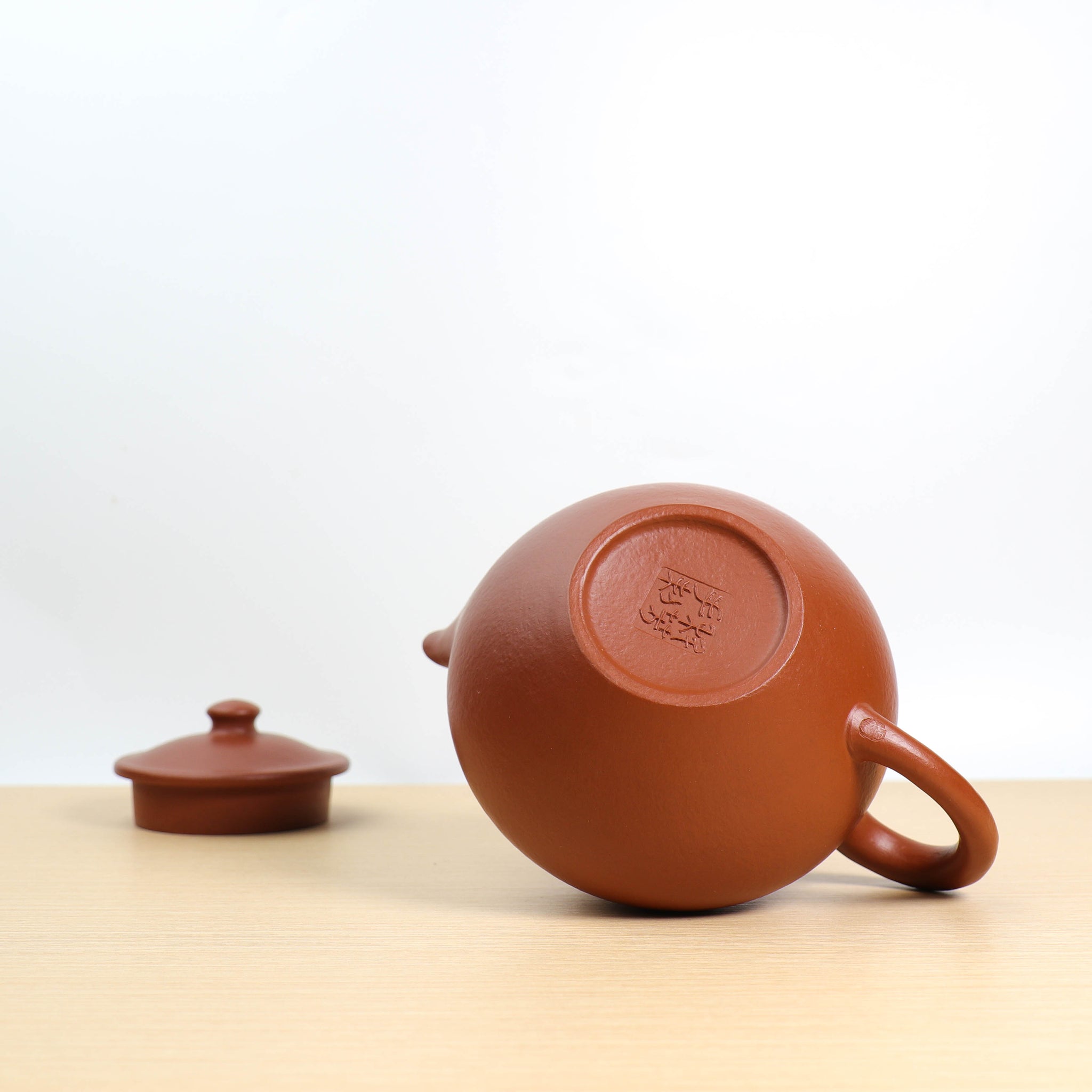 [Gao Pan Pot] Raw ore red clay and elegant purple sand teapot