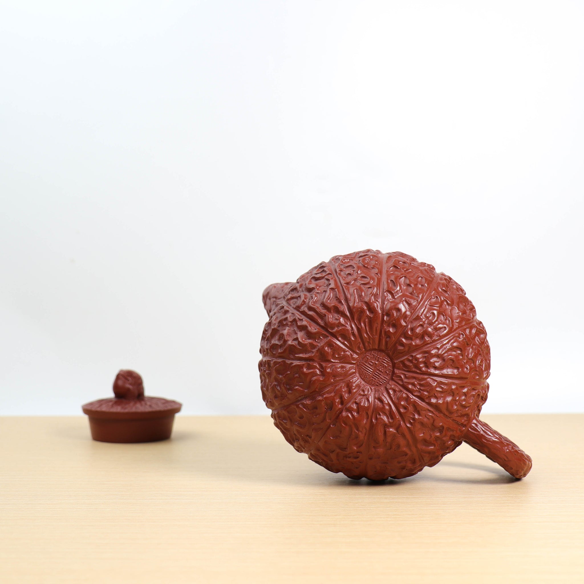 【Rudraksha】Original Dahongpao Purple Clay Teapot