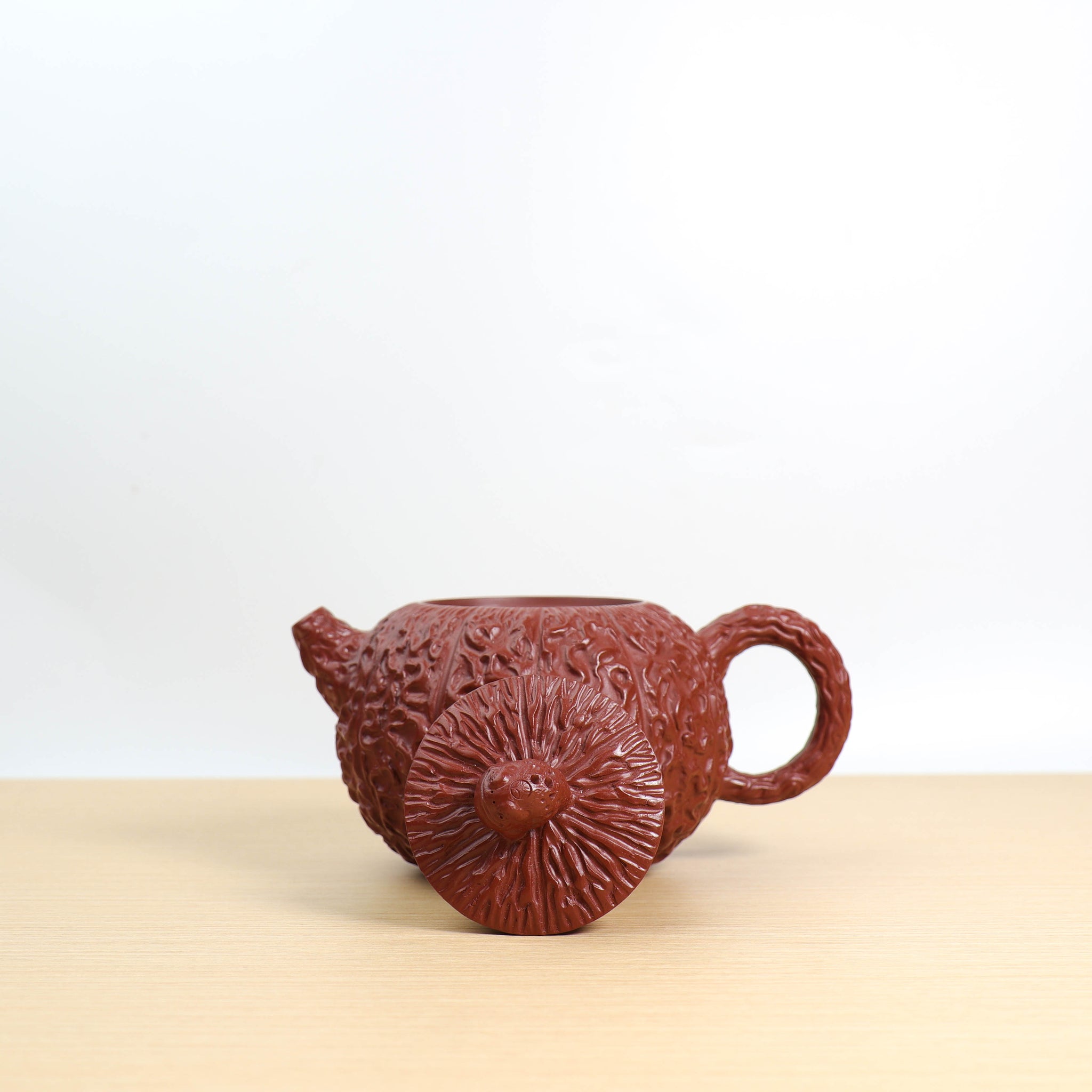 【Rudraksha】Original Dahongpao Purple Clay Teapot