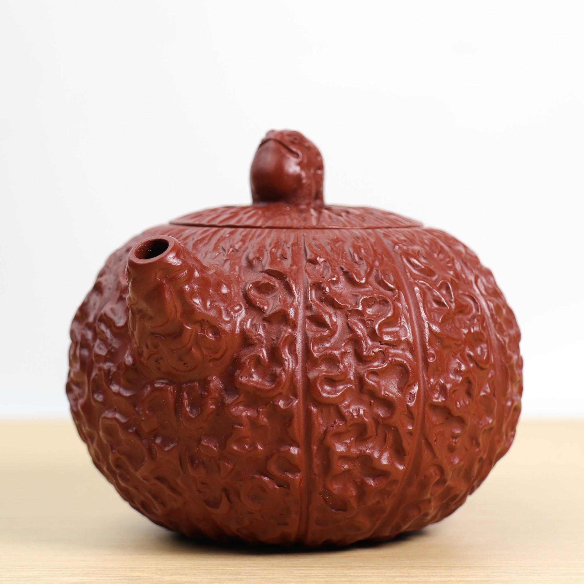 【Rudraksha】Original Dahongpao Purple Clay Teapot