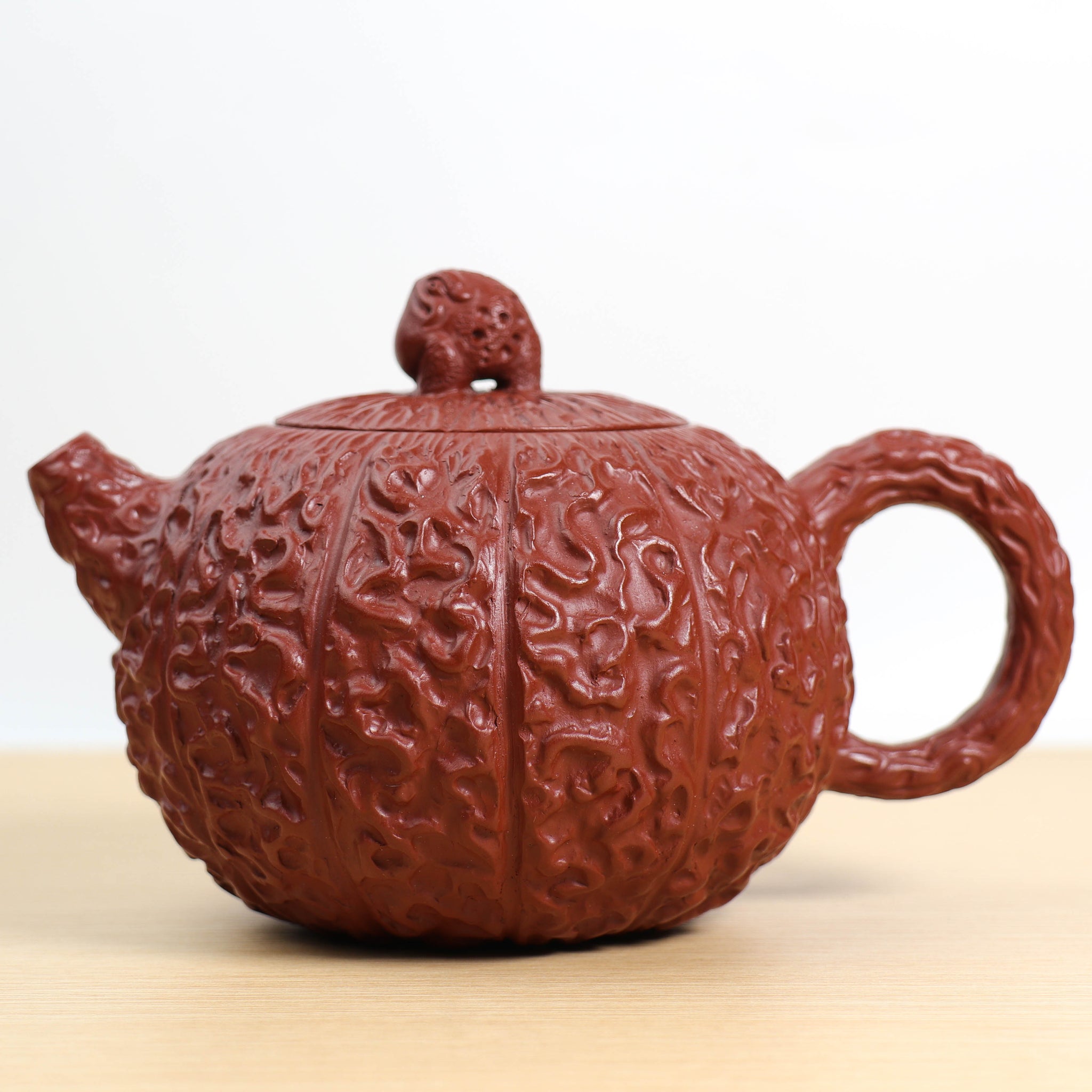 【Rudraksha】Original Dahongpao Purple Clay Teapot