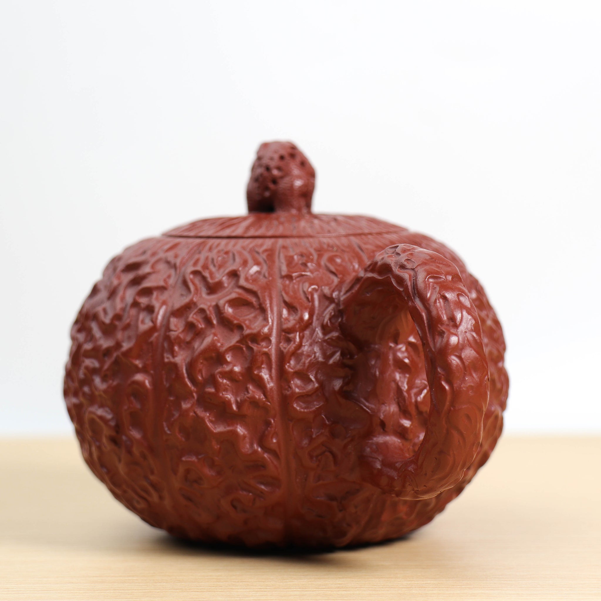 【Rudraksha】Original Dahongpao Purple Clay Teapot