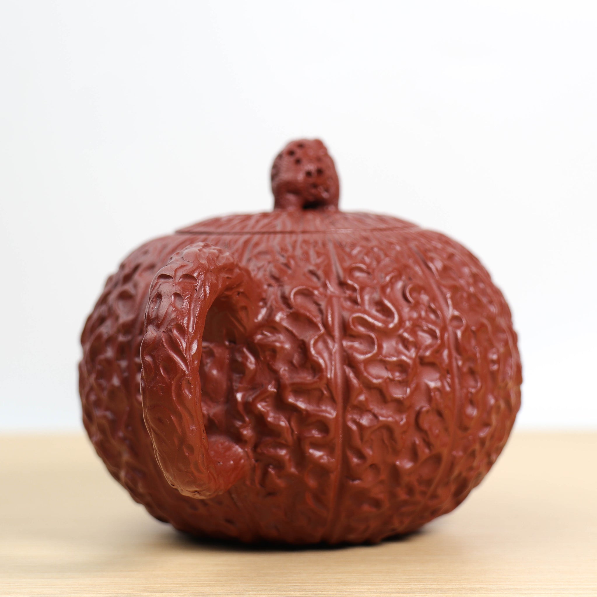 【Rudraksha】Original Dahongpao Purple Clay Teapot