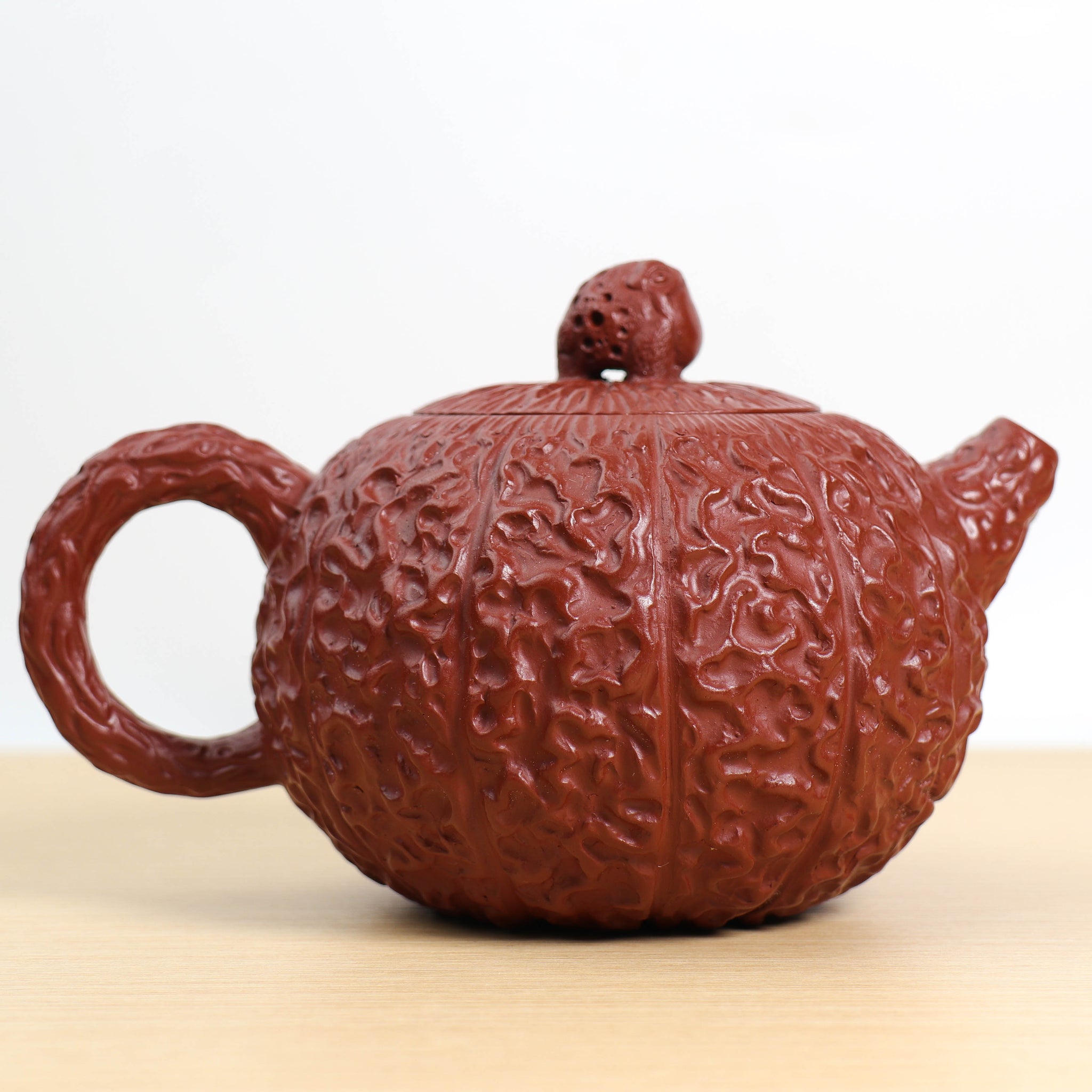 【Rudraksha】Original Dahongpao Purple Clay Teapot