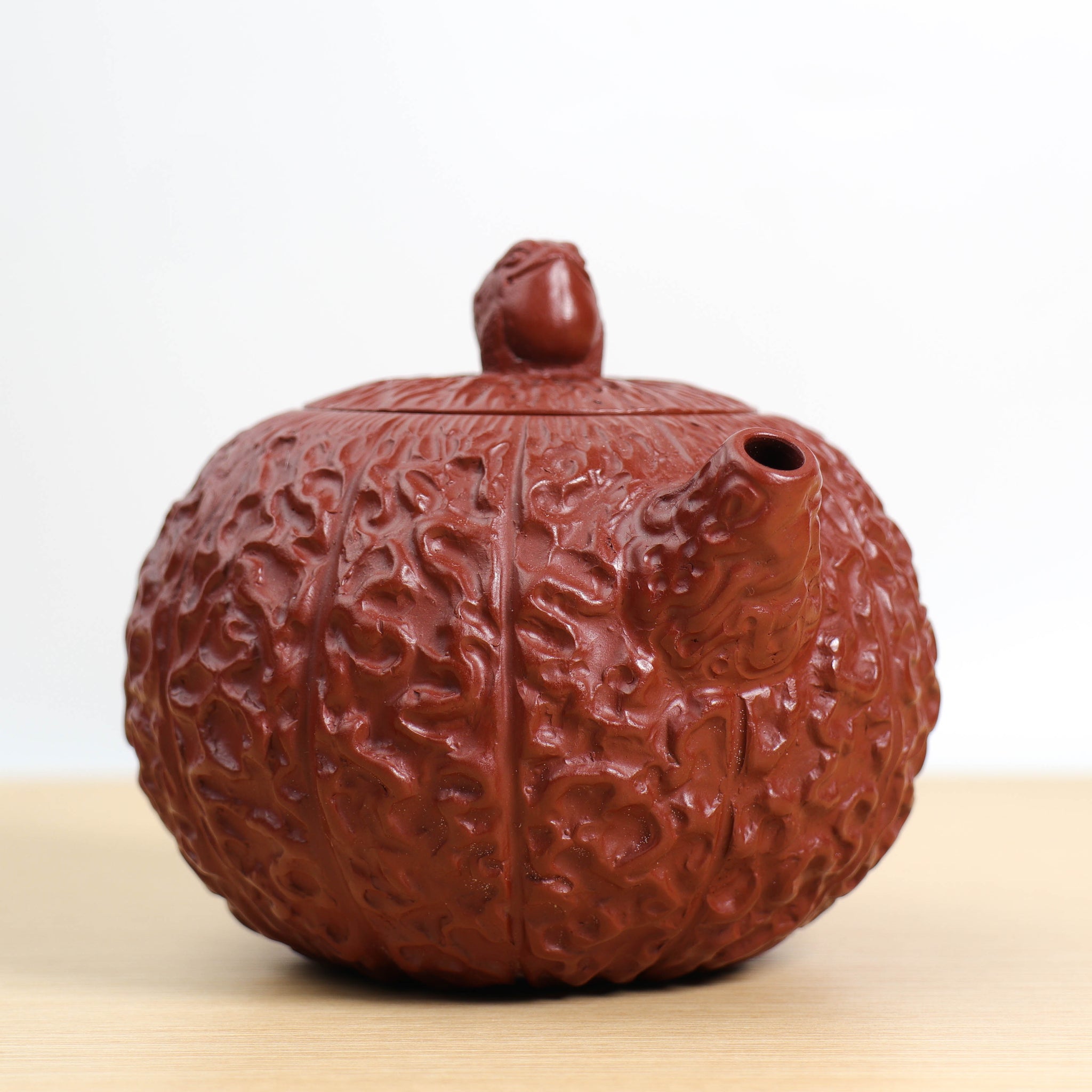 【Rudraksha】Original Dahongpao Purple Clay Teapot