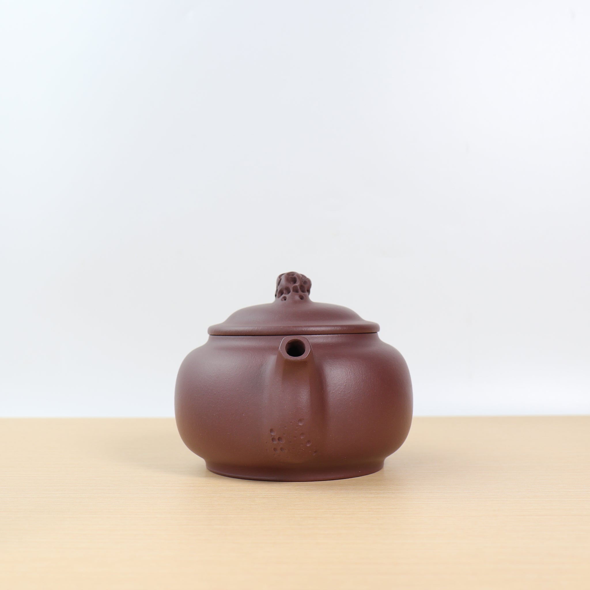 【太湖石】原礦紫泥雕刻紫砂茶壺