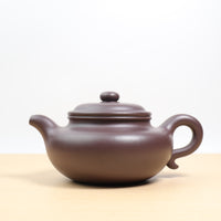 [Antique] Fully handmade azure clay and purple clay teapot