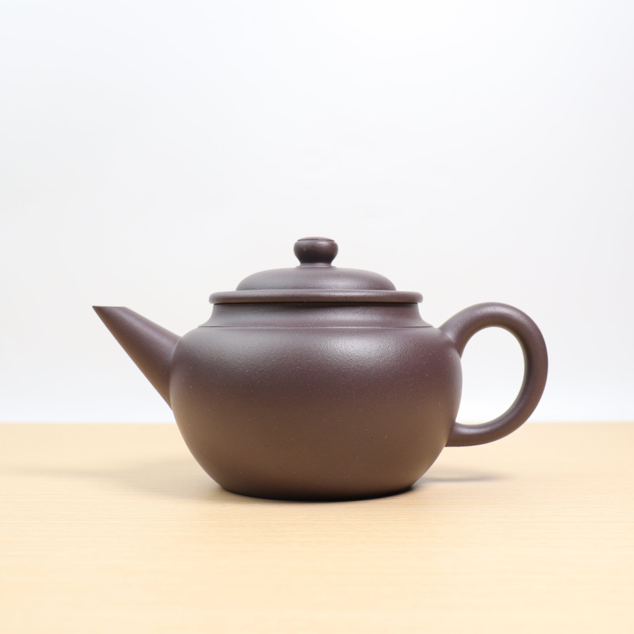 （已售出）【大亨水平】全手工天青泥紫砂茶壺