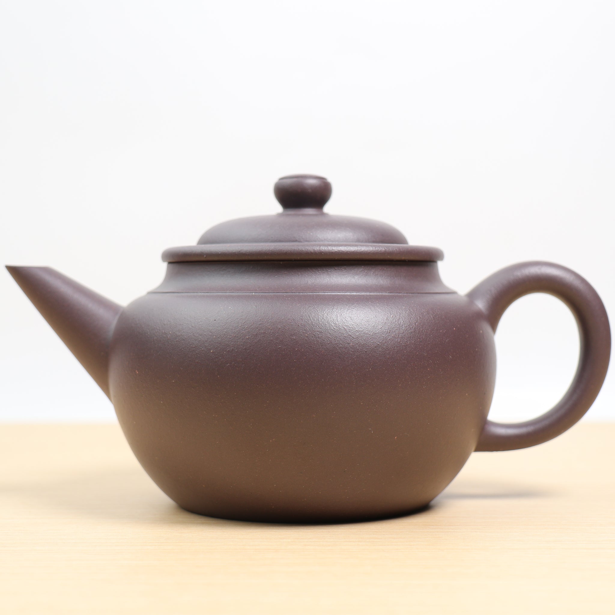 （已售出）【大亨水平】全手工天青泥紫砂茶壺