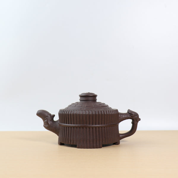 （已售出）【一捆竹】原礦紫泥八卦紫砂茶壺