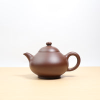 [Ruo Ou] Fully handmade original ore 1970s old purple clay and purple sand teapot