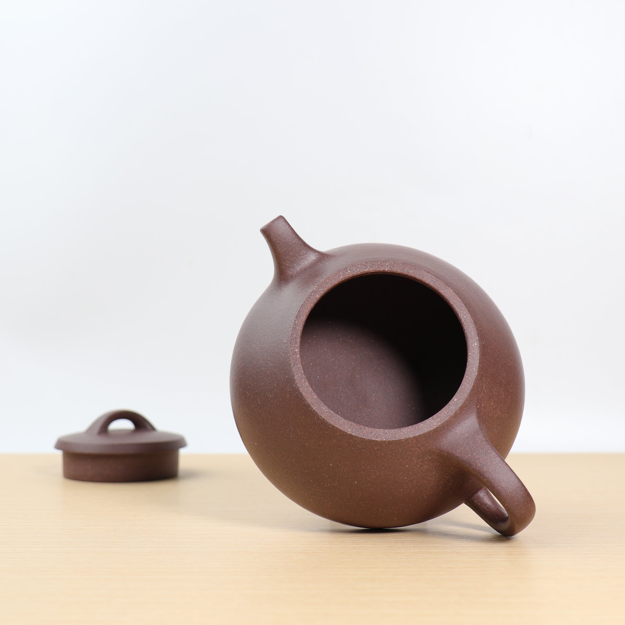 *Disciple of Zhang Yin* [Guanfu] Fully handmade raw mineral shark skin green purple sand teapot