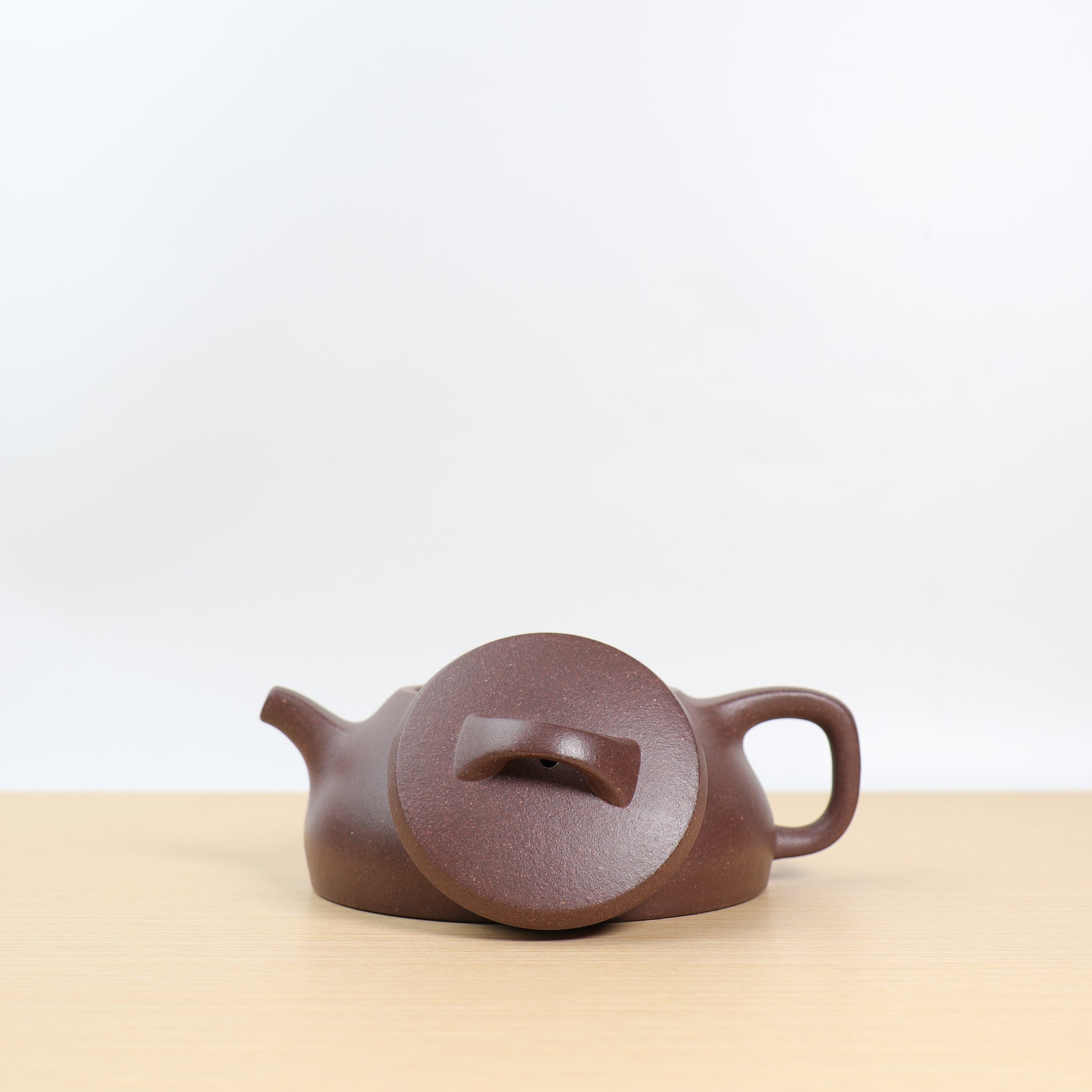 *Disciple of Zhang Yin* [Guanfu] Fully handmade raw mineral shark skin green purple sand teapot