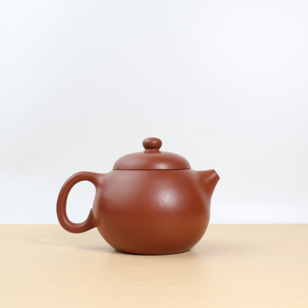 （已售出）【寅春西施】全手工原礦朱泥典雅紫砂茶壺