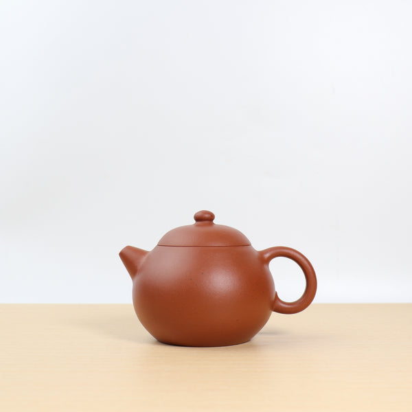 （已售出）*朱勤勇弟子*【文旦】全手工原礦朱泥經典紫砂茶壺