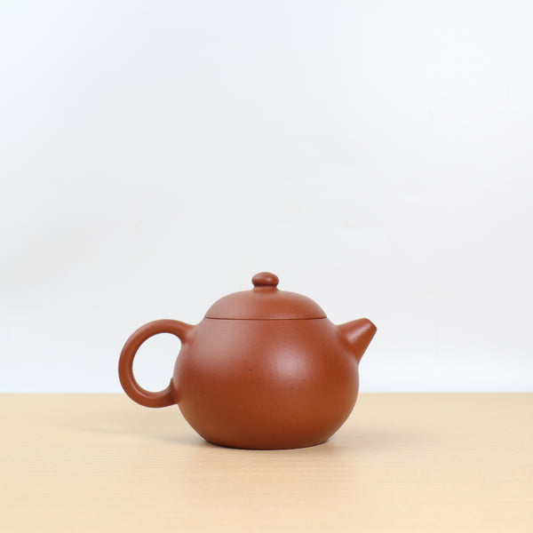 （已售出）*朱勤勇弟子*【文旦】全手工原礦朱泥經典紫砂茶壺