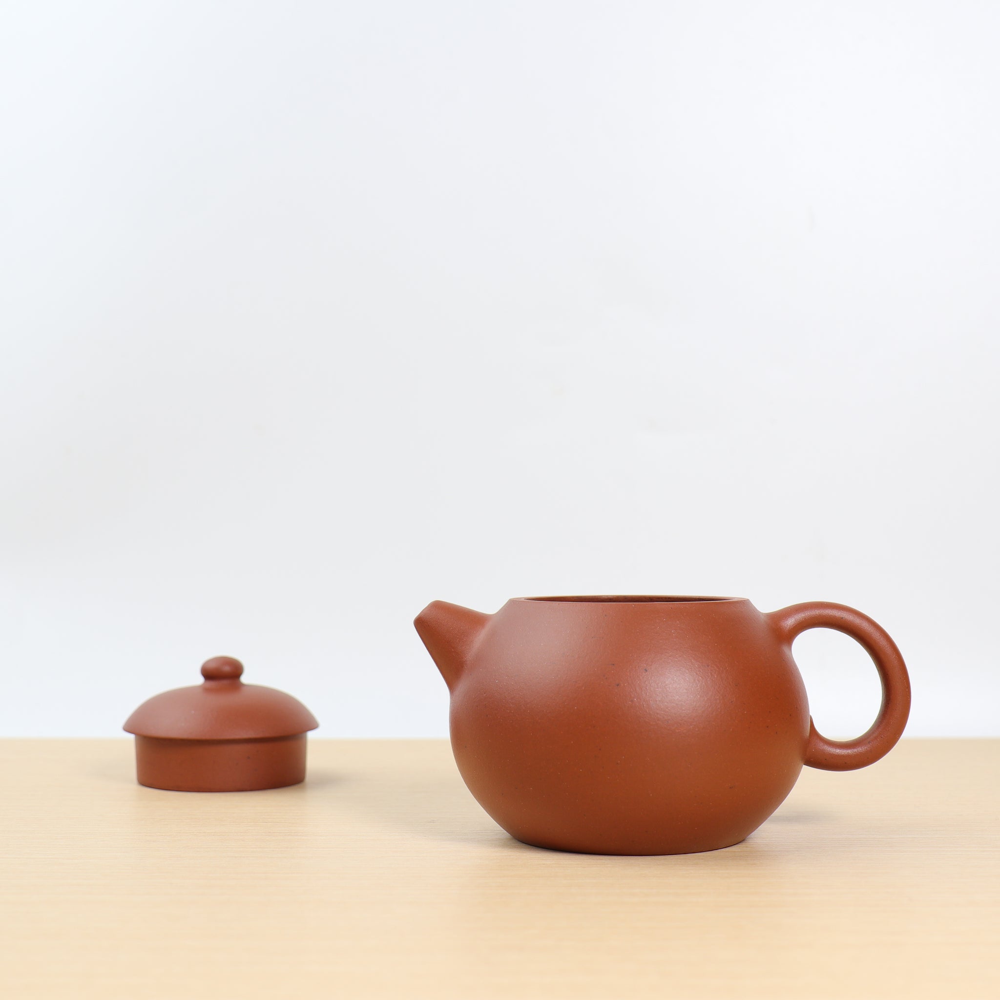 *Zhu Qinyong’s disciple* [Wendan] Fully handmade raw ore red clay classic purple sand teapot