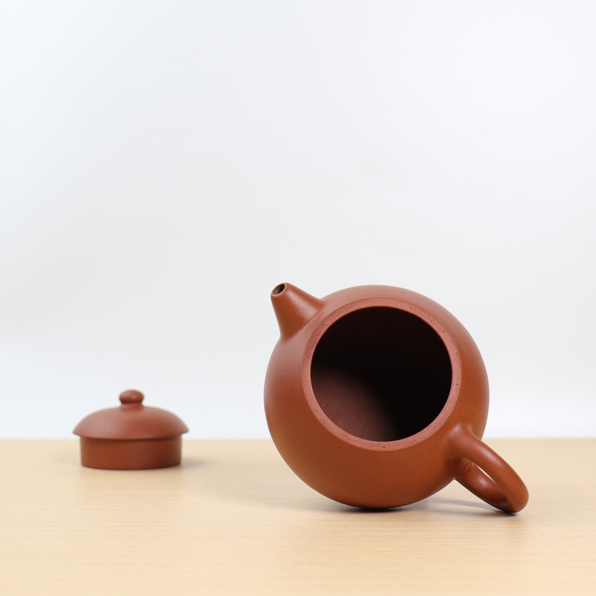 *Zhu Qinyong’s disciple* [Wendan] Fully handmade raw ore red clay classic purple sand teapot