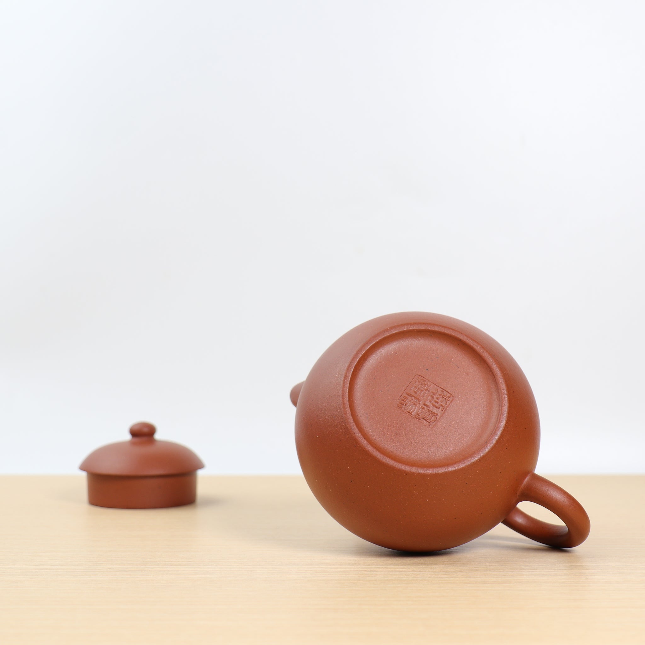 *Zhu Qinyong’s disciple* [Wendan] Fully handmade raw ore red clay classic purple sand teapot