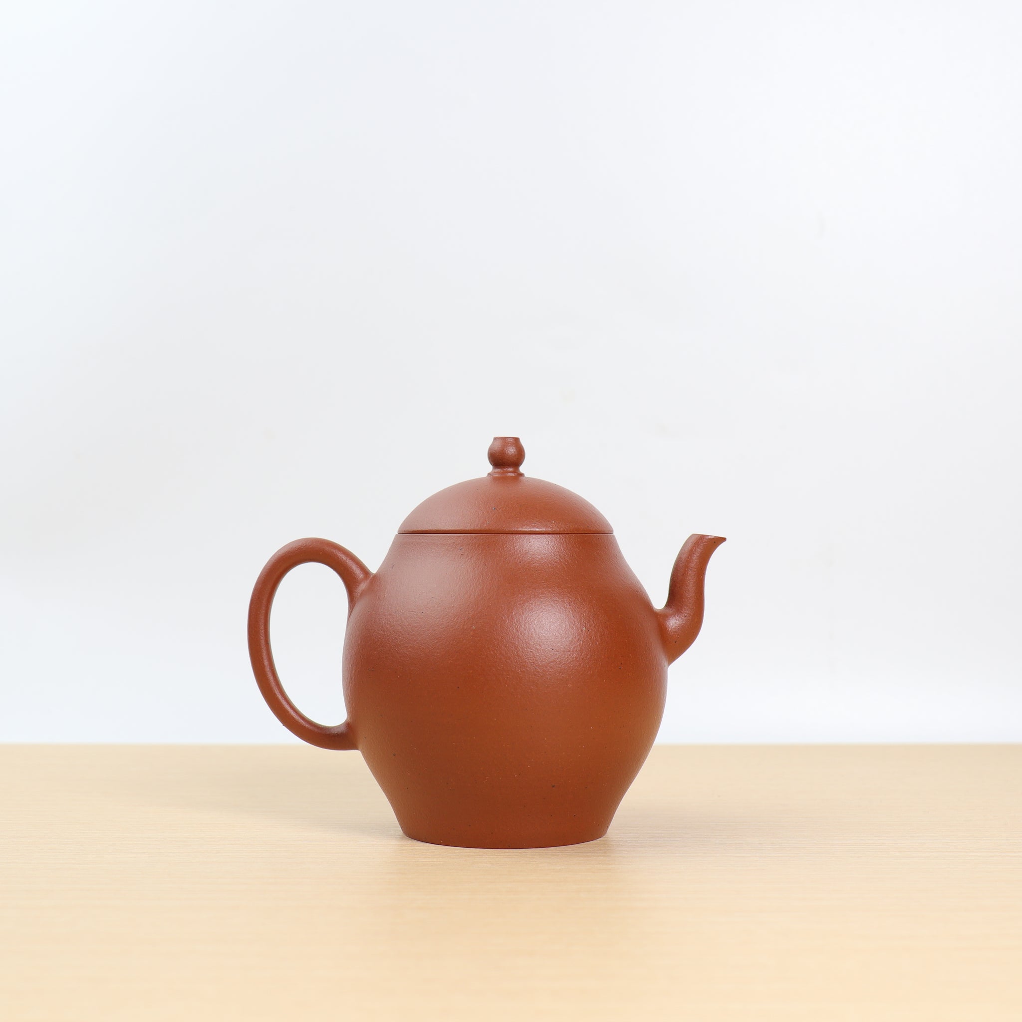 *Zhu Qinyong’s disciple* [Lotus Lantern] Fully handmade raw mineral red clay and elegant purple sand teapot