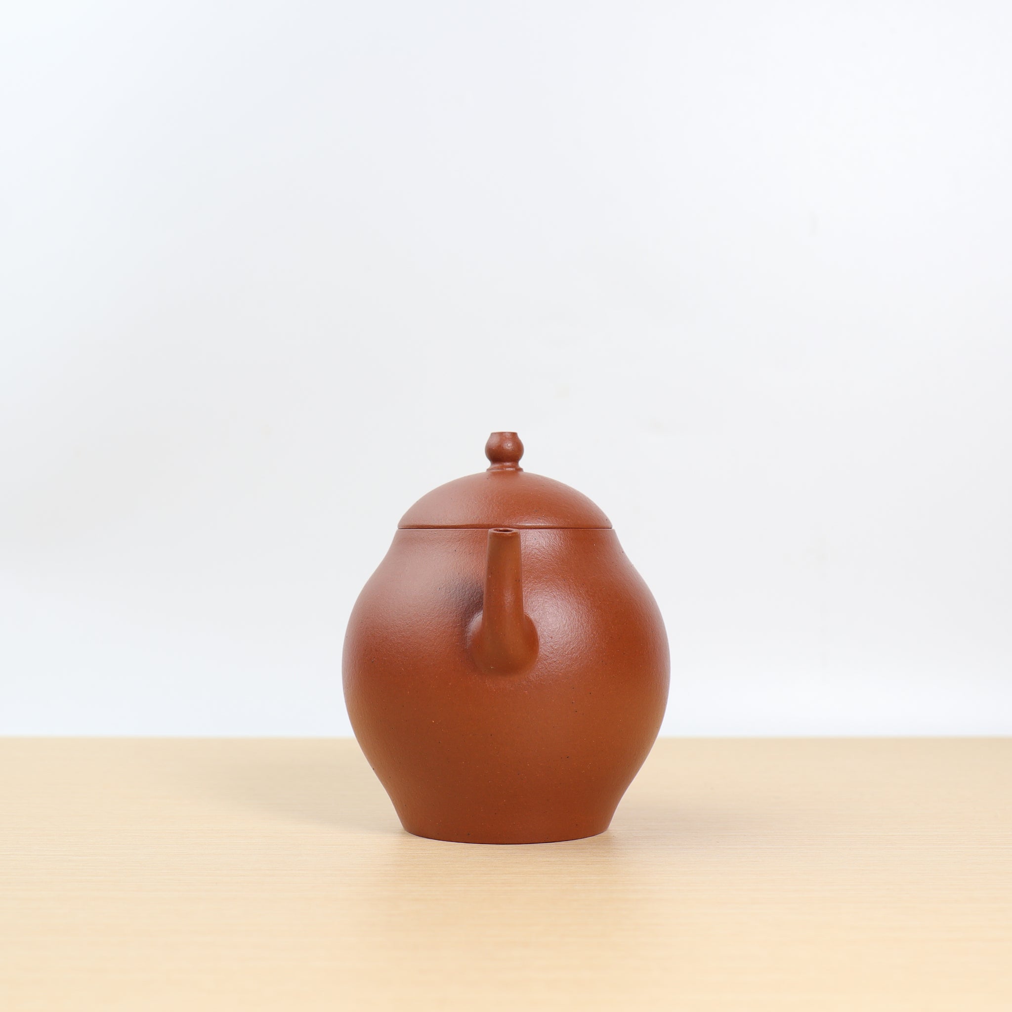 *Zhu Qinyong’s disciple* [Lotus Lantern] Fully handmade raw mineral red clay and elegant purple sand teapot