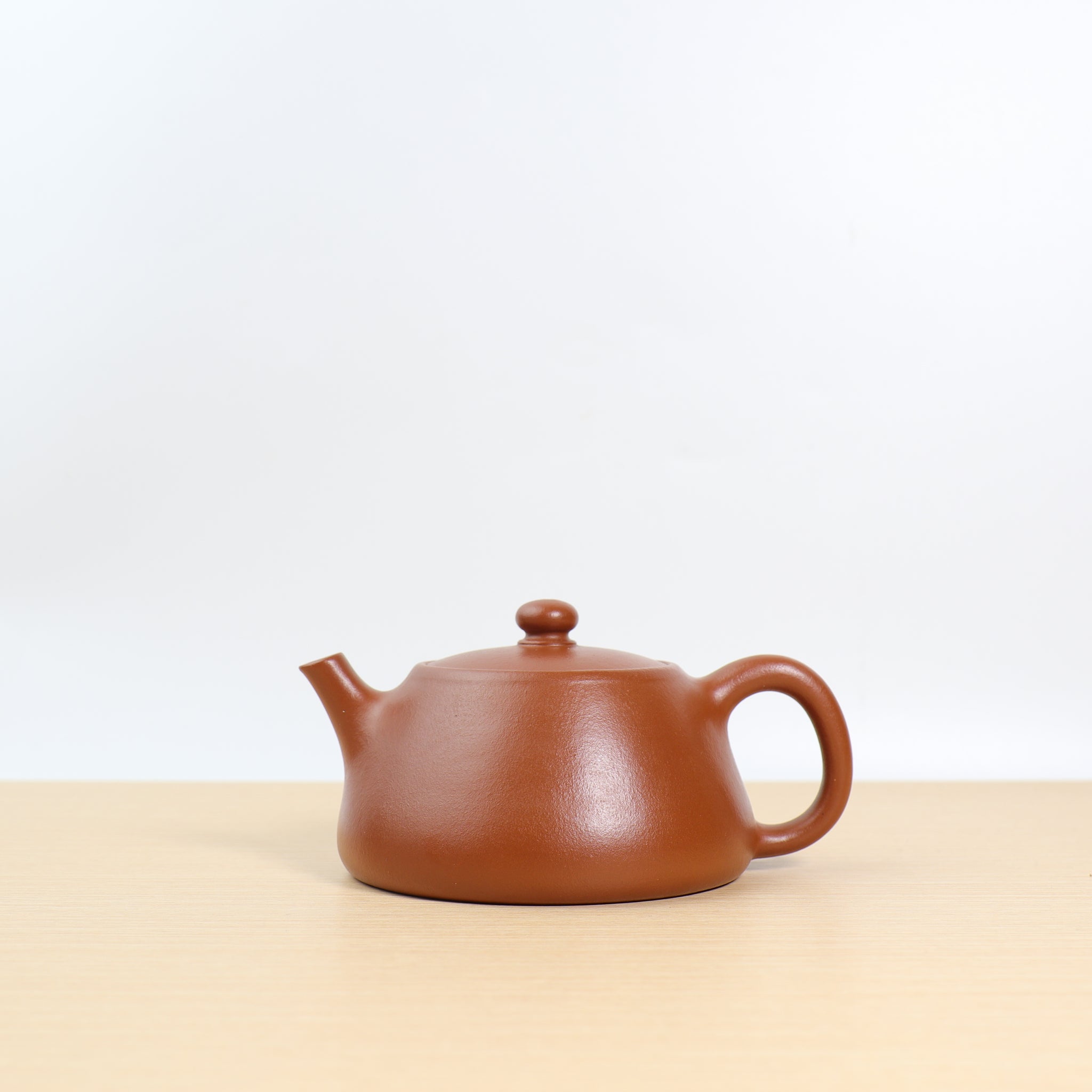 (Sold) *Disciple of Wu Jieming**Spot Taikoo*[Jiquan] Fully handmade original ore red mud and purple sand teapot