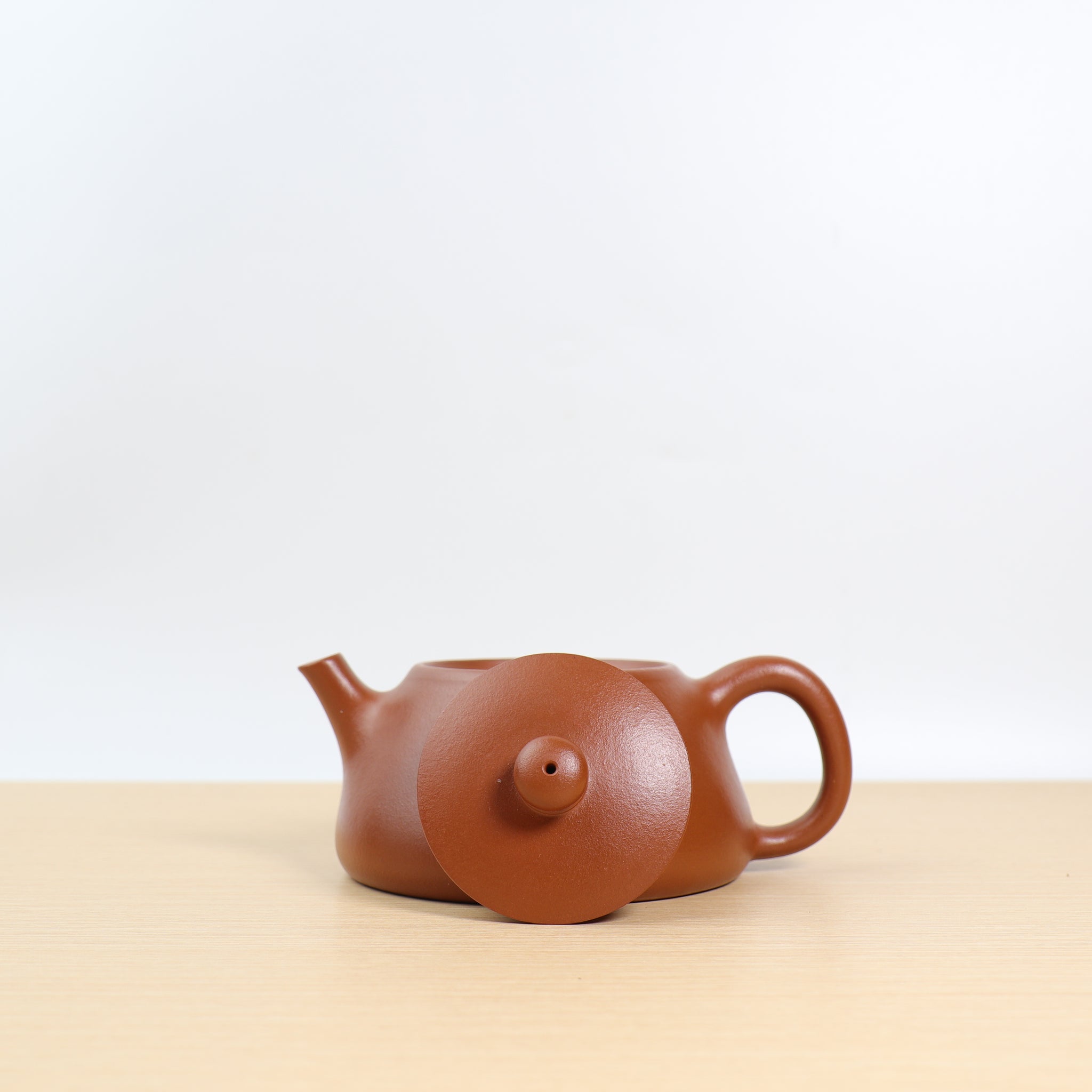 (Sold) *Disciple of Wu Jieming**Spot Taikoo*[Jiquan] Fully handmade original ore red mud and purple sand teapot