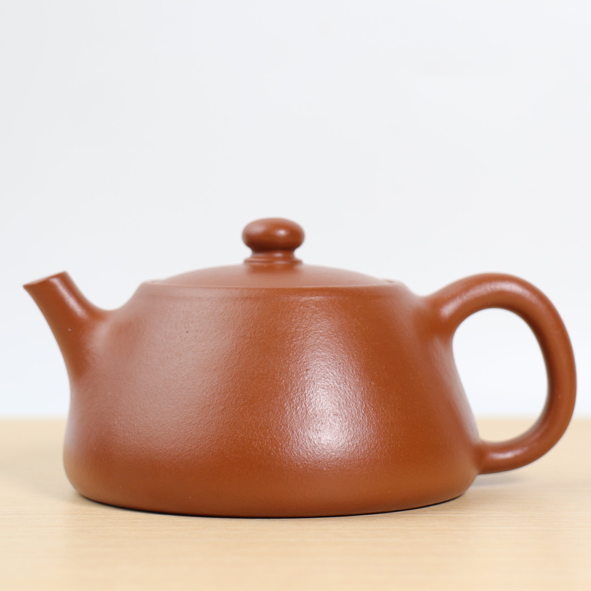 (Sold) *Disciple of Wu Jieming**Spot Taikoo*[Jiquan] Fully handmade original ore red mud and purple sand teapot