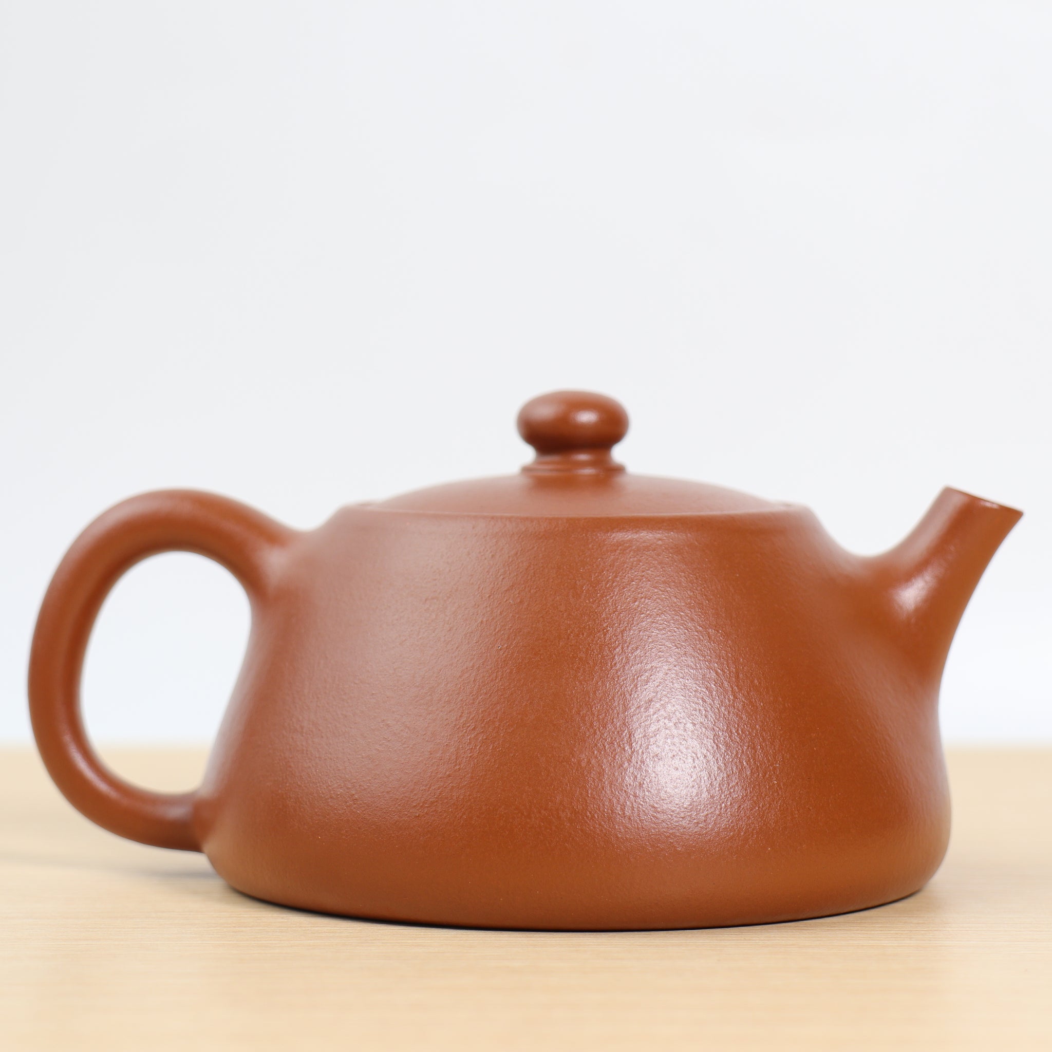 (Sold) *Disciple of Wu Jieming**Spot Taikoo*[Jiquan] Fully handmade original ore red mud and purple sand teapot