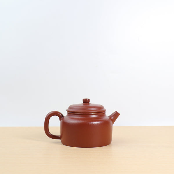 （已售出）【德鐘】原礦朱泥經典紫砂茶壺
