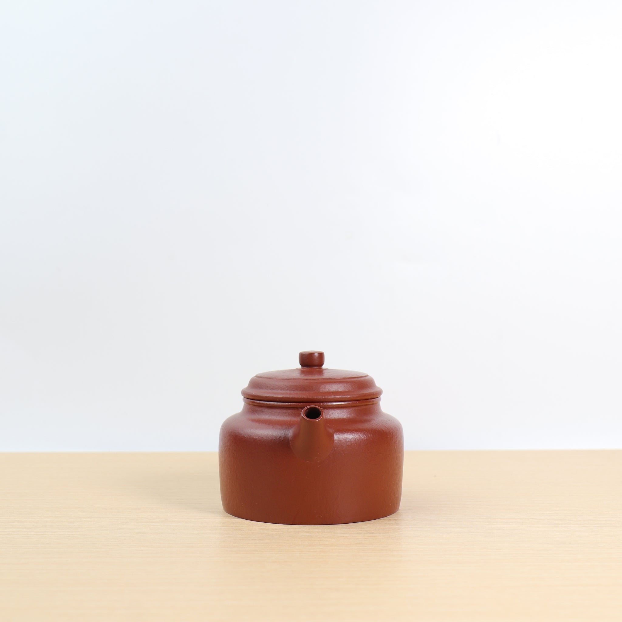 【De Zhong】Original red clay classic purple clay teapot