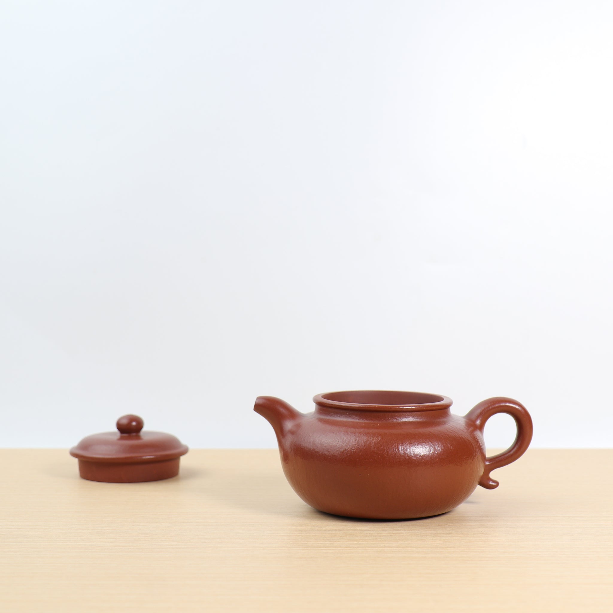 【Antique】Original red clay classic purple clay teapot