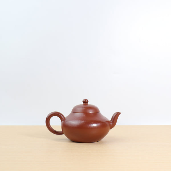 （已售出）*新品*【梨形】全手工原礦朱泥紫砂茶壺