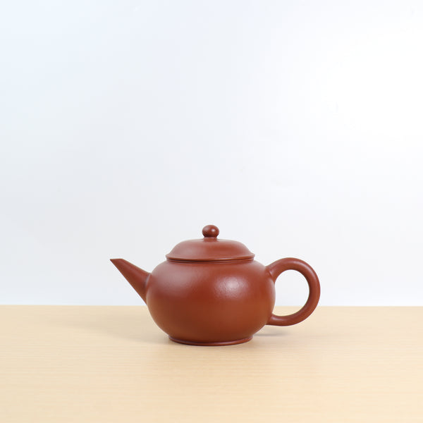（已售出）【水平】全手工原礦朱泥經典紫砂茶壺