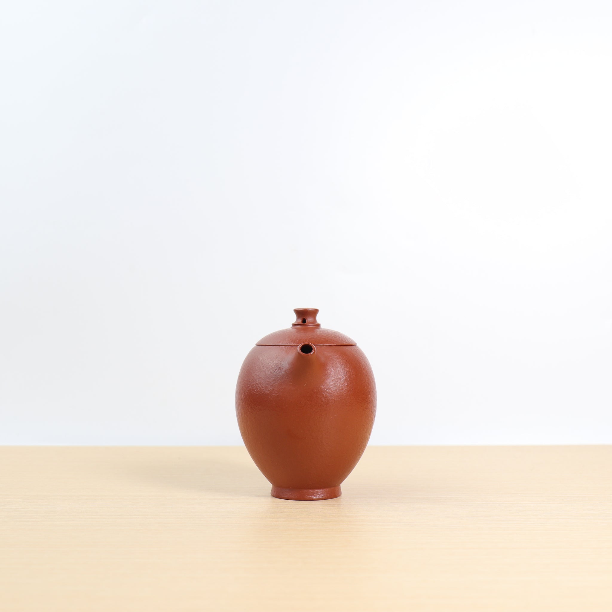 （已售出）【懷香】原礦粗砂朱泥紫砂茶壺