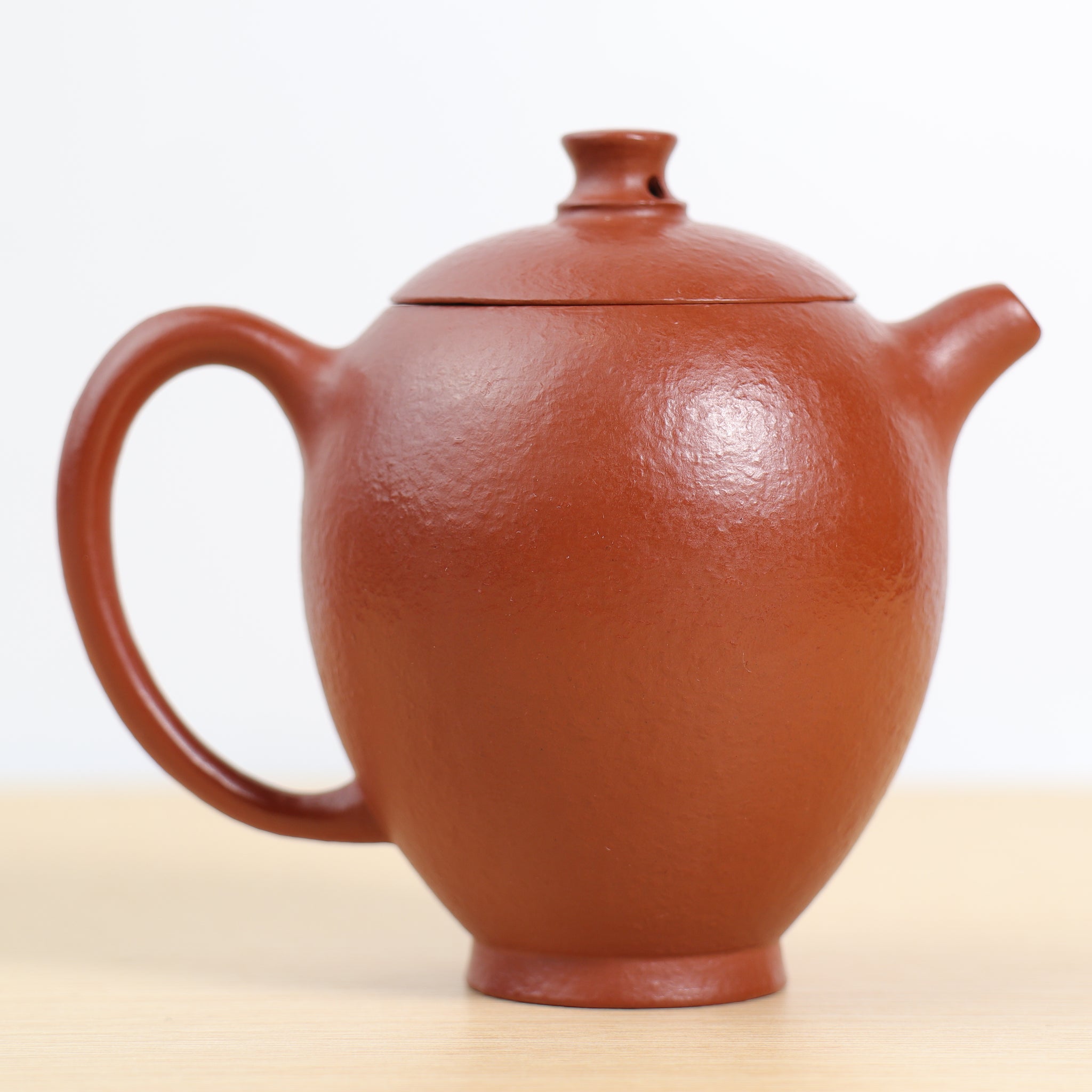 （已售出）【懷香】原礦粗砂朱泥紫砂茶壺