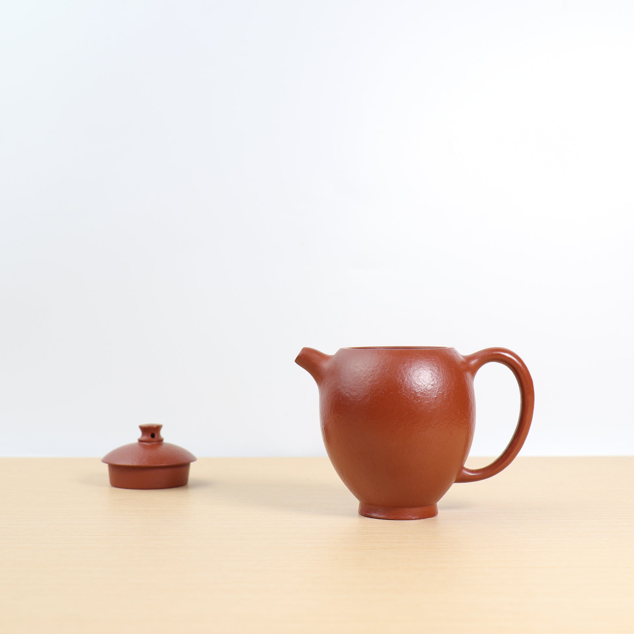 【懷香】原礦粗砂朱泥紫砂茶壺