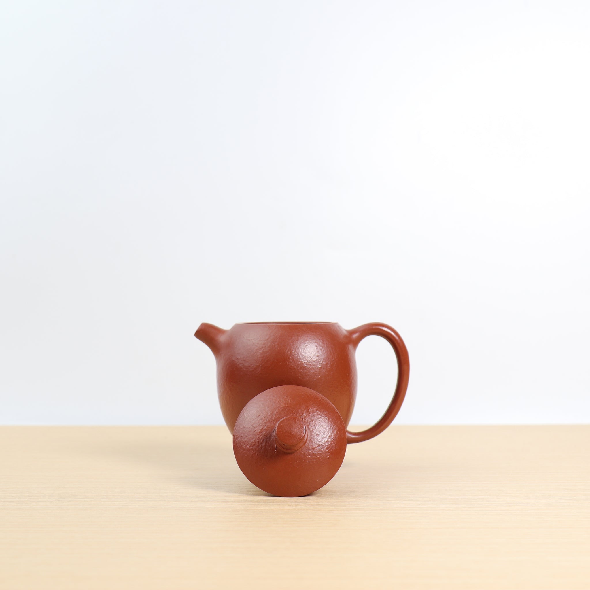 【懷香】原礦粗砂朱泥紫砂茶壺