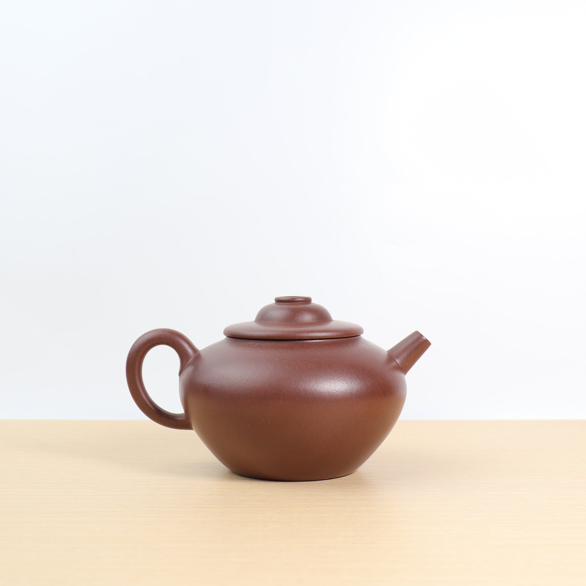 [Doo Hat] Blue and Purple Clay Teapot with Bottom Slot