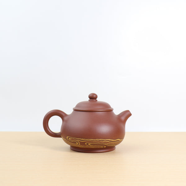 （已售出）*新品*【潘壺】全手工原礦底槽青絞泥紫砂茶壺