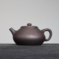 [Hopehe] Fully handmade azure clay teapot