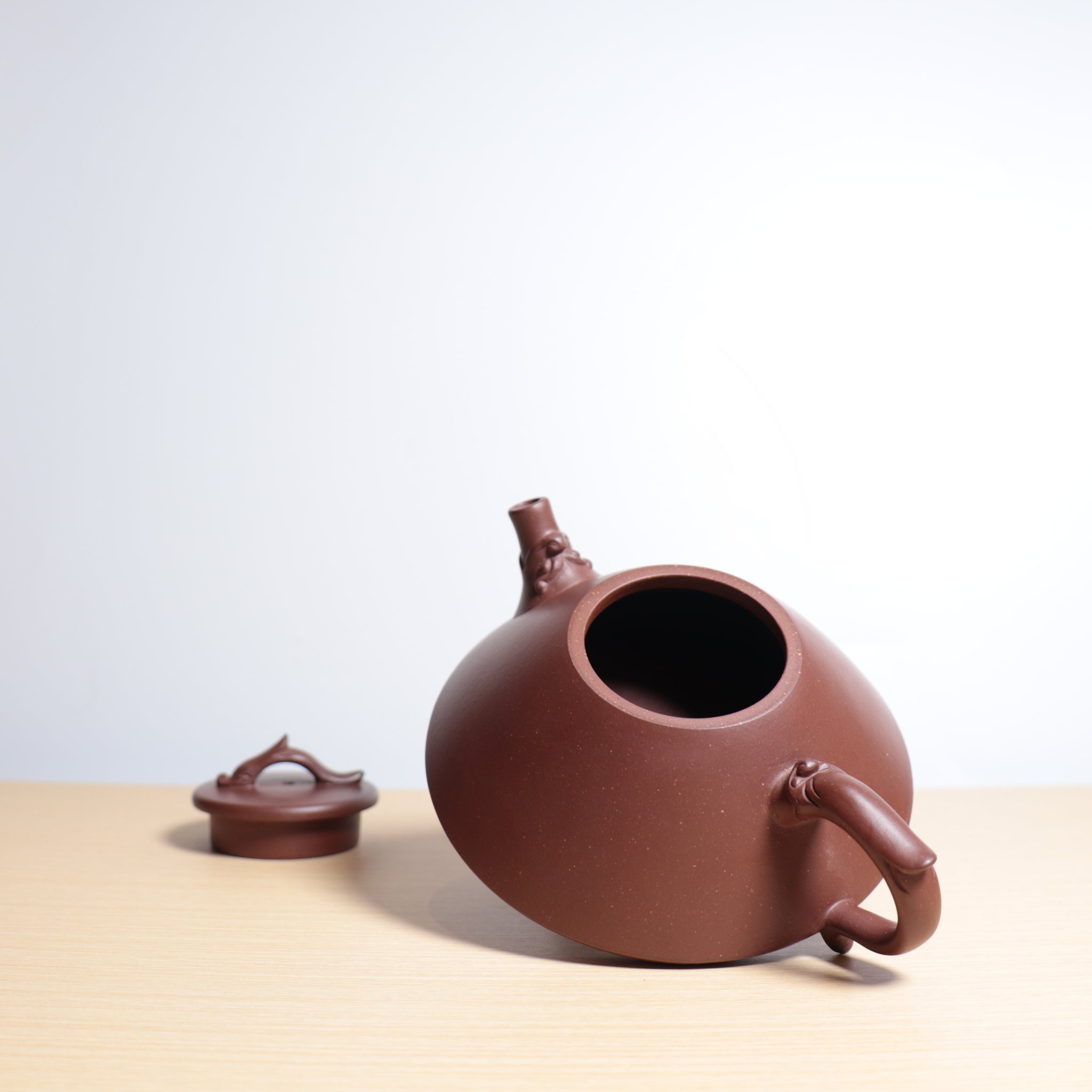 【龍瓢】全手工原礦底槽青紫砂茶壺