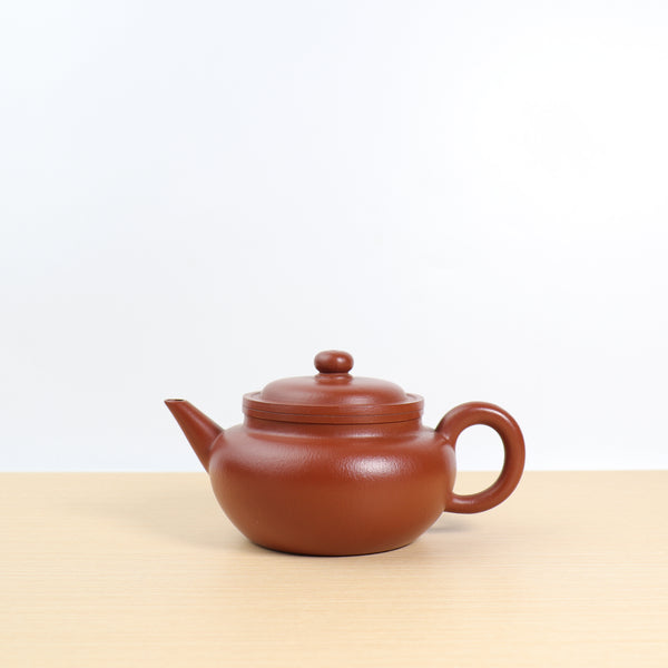 （已售出）【水平】全手工原礦朱泥經典簡意紫砂茶壺
