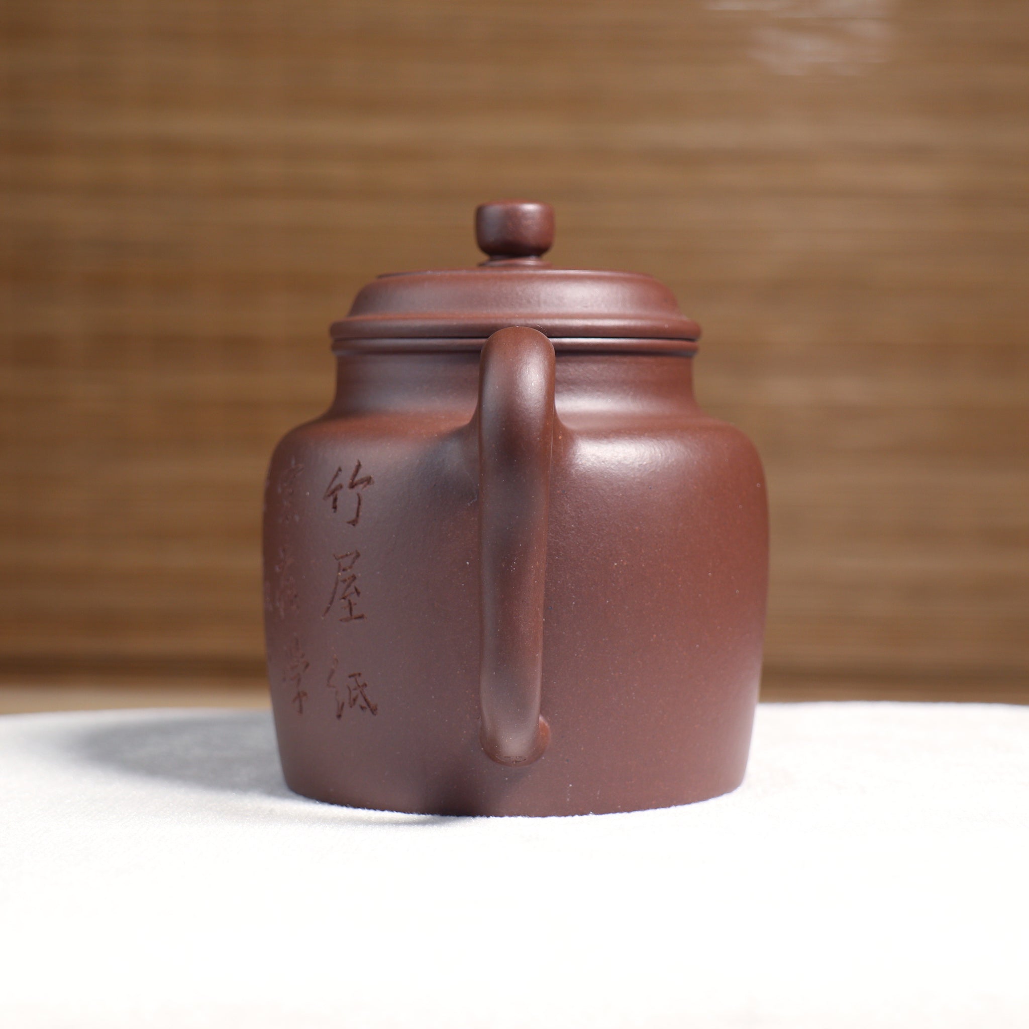 【高德鐘】原礦紫泥雕刻紫砂茶壺