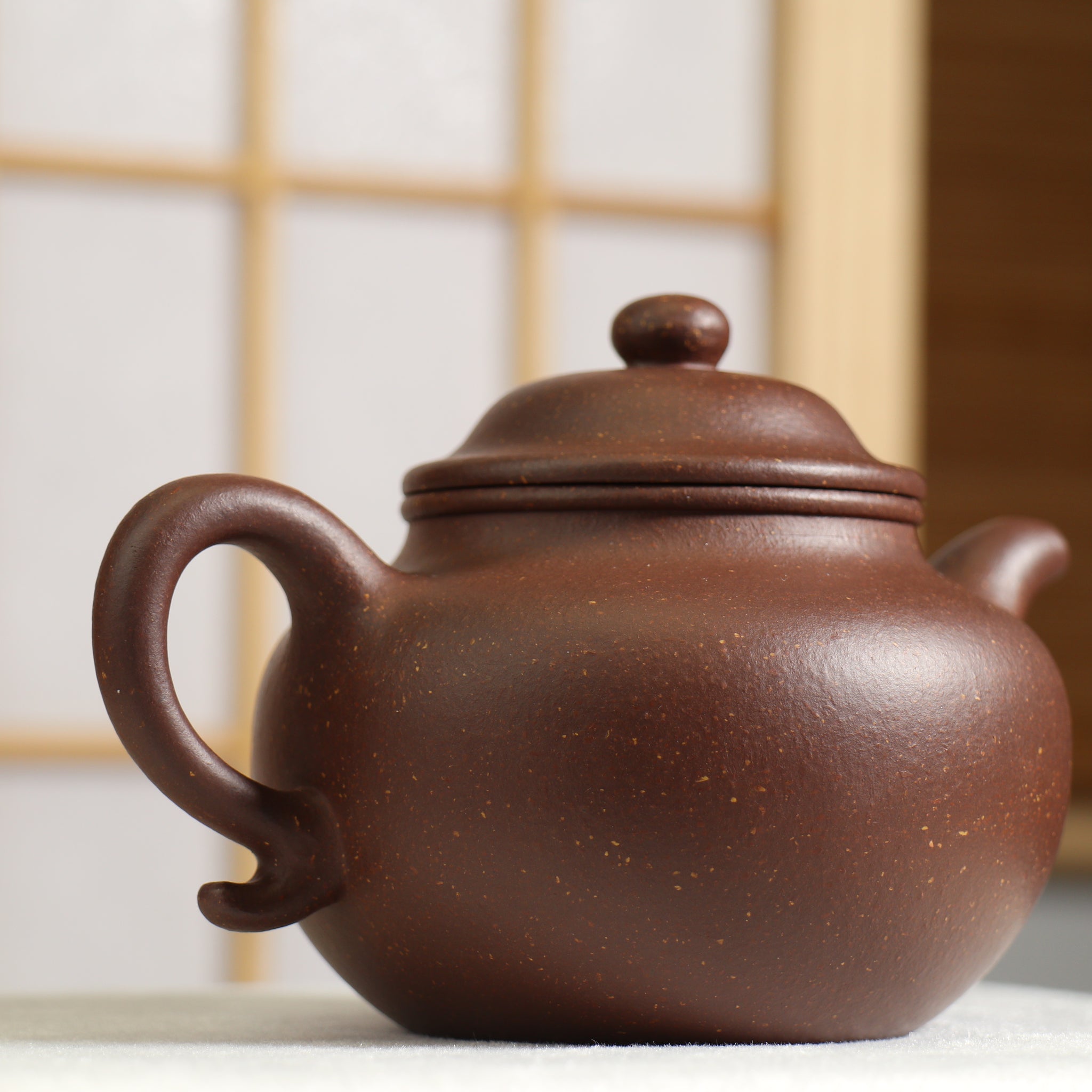 [Lotus Seed] Original Mine Old Purple Clay Mixed Sand Purple Clay Teapot