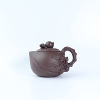 [Return a favor] Fully handmade raw mineral purple mud and purple sand teapot 