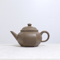（已售出）【六方水平】全手工青灰段泥紫砂茶壺