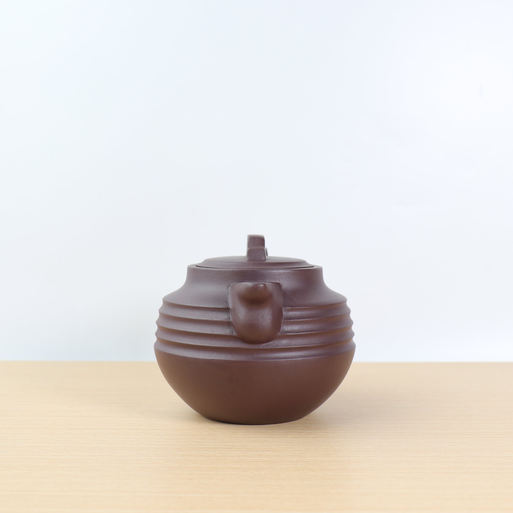 【瓦當】全手工紫泥簡樸紫砂茶壺