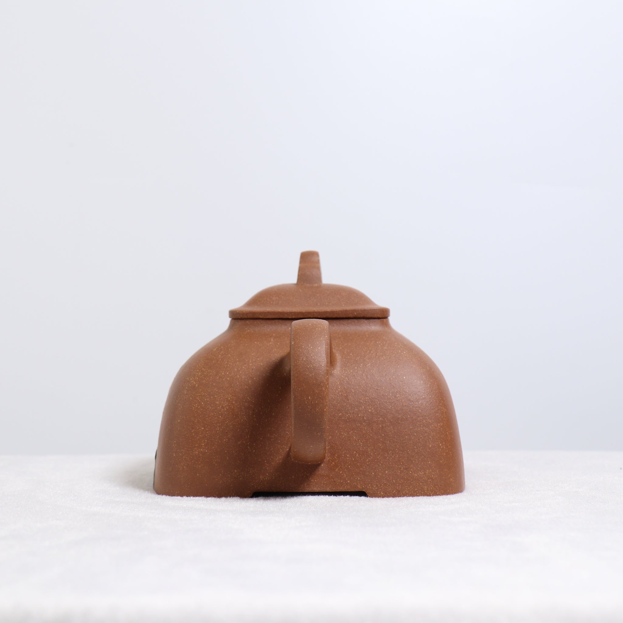 (Sold) [Fang Yun] Downhill clay painted purple clay teapot