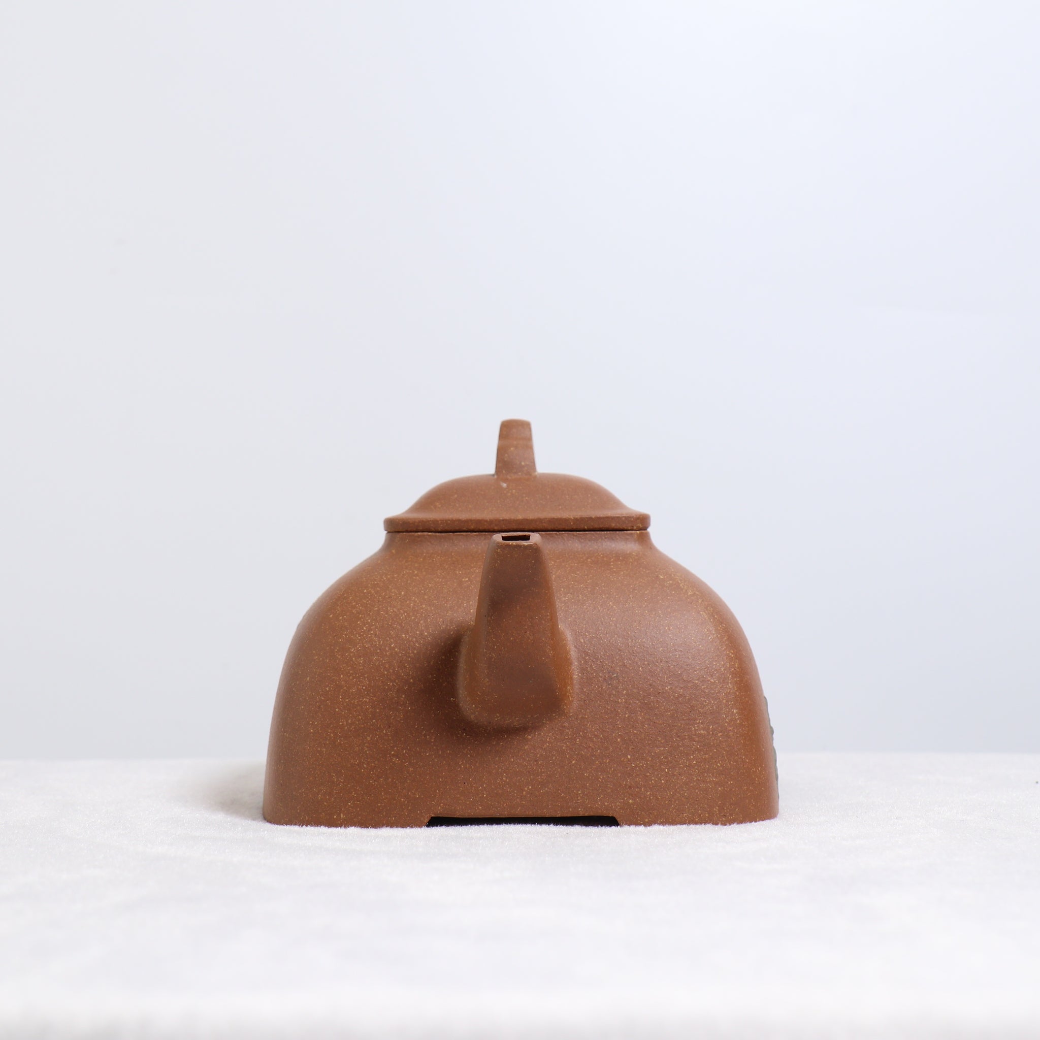 (Sold) [Fang Yun] Downhill clay painted purple clay teapot